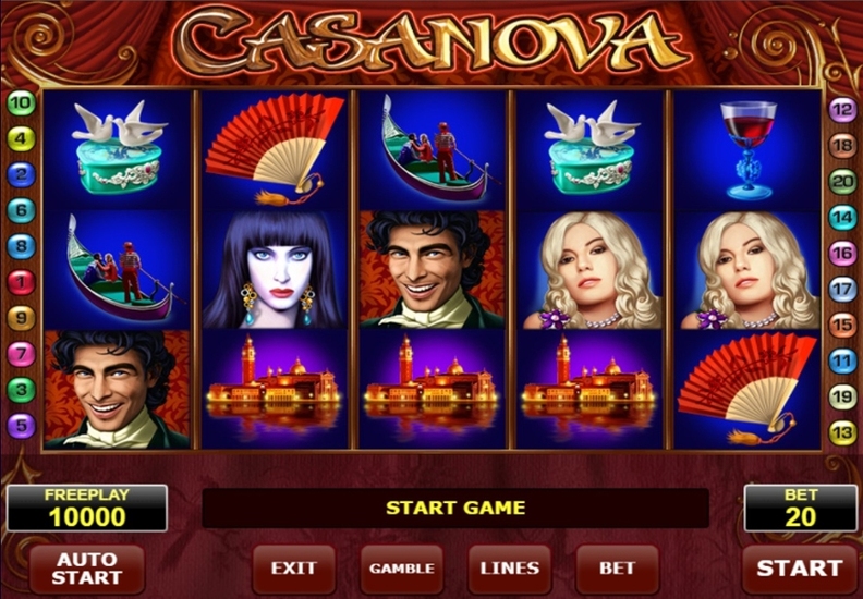 slot Casanova od Amatic slot Casanova od Amatic